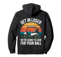 Get Loser Golf Cart Funny Sarcastic Hoodie - Novelty Apparel Men Women - T-Shirt, Sweatshirt, Hoodie