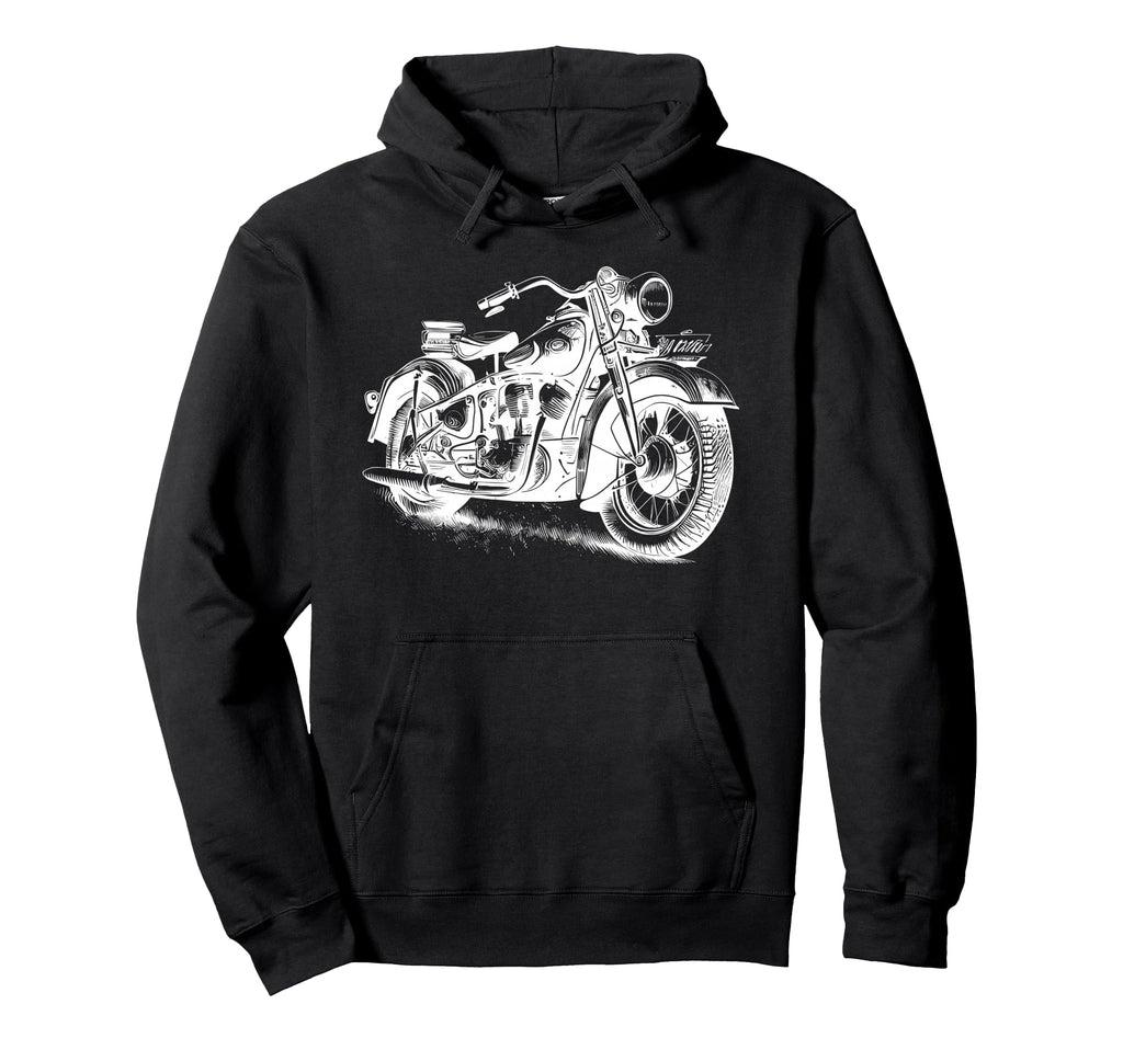 Motorcycling Biker Motorcycle Ride Hoodie - Minimalist Print for Adults - T-Shirt, Sweatshirt, Hoodie