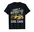 Mens Muscle Car Easily Distracted T-Shirt - Custom Art Print for Adults - T-Shirt, Sweatshirt, Hoodie