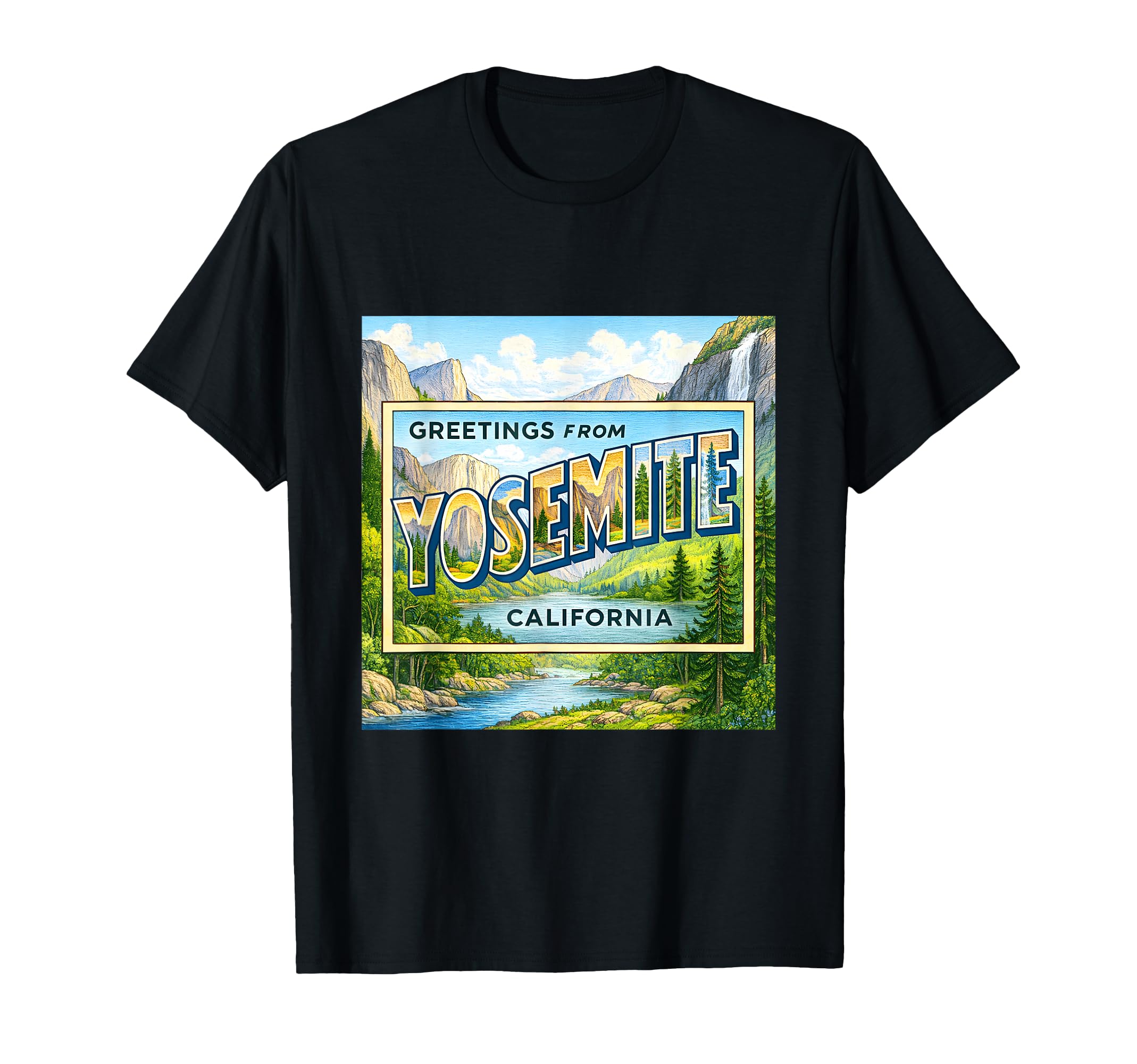 Yosemite National Park Travel T-Shirt - Casual Everyday Wear Unisex - T-Shirt, Sweatshirt, Hoodie