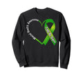 Fight Stigma Green Ribbon Mental Sweatshirt - Novelty Apparel Men Women - T-Shirt, Sweatshirt, Hoodie