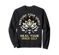 Inner Self Healing Lotus Flower Sweatshirt - Trendy Graphic Unisex - T-Shirt, Sweatshirt, Hoodie