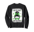 Mental Health Matters Messy Bun Sweatshirt - Streetwear Style Unisex - T-Shirt, Sweatshirt, Hoodie