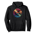Vinyl Record Player Music Hoodie - Trendy Graphic Men Women - T-Shirt, Sweatshirt, Hoodie