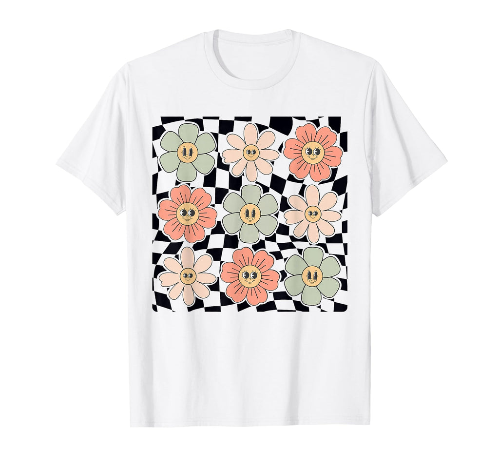 Colorful Checkered Pattern T-Shirt - Aesthetic Graphic for Adults - T-Shirt, Sweatshirt, Hoodie