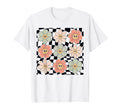 Colorful Checkered Pattern T-Shirt - Aesthetic Graphic for Adults - T-Shirt, Sweatshirt, Hoodie
