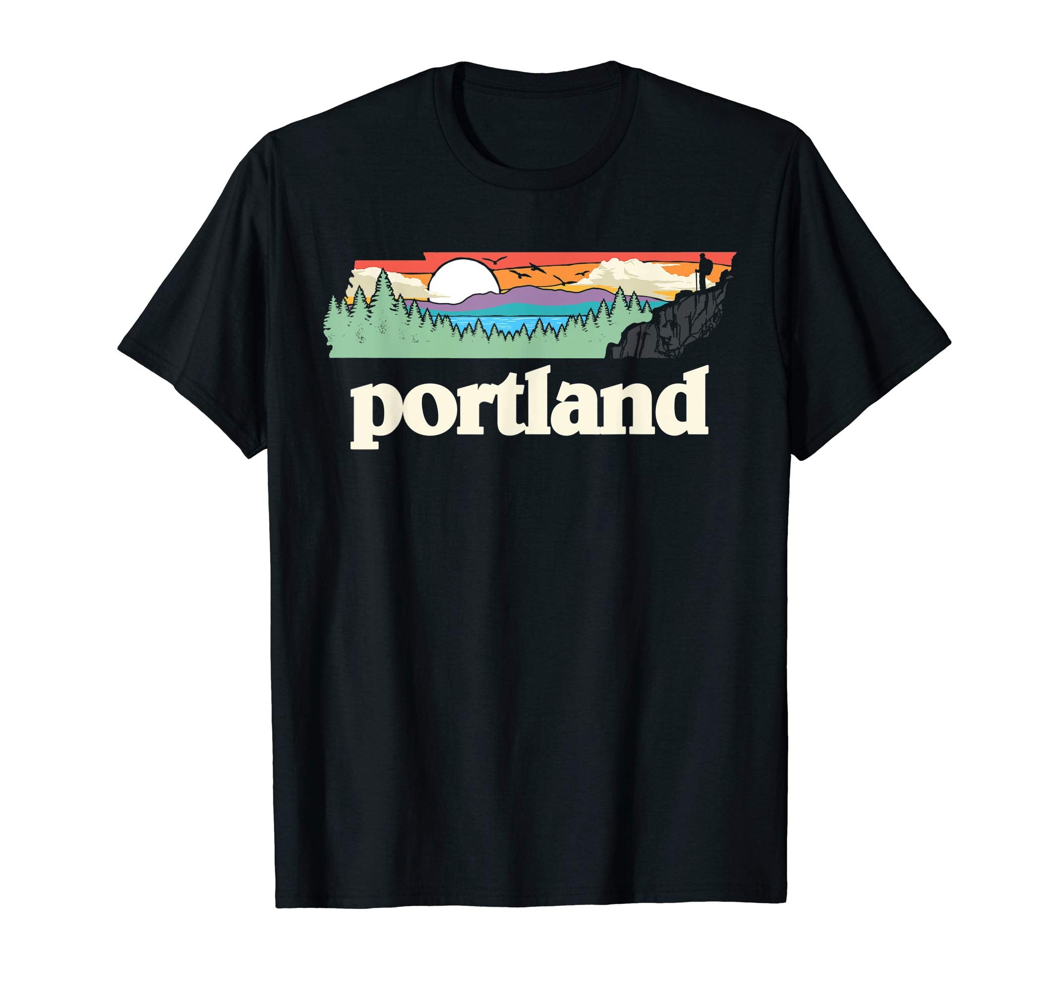 Portland Tennessee Outdoors Nature T-Shirt - Custom Art Print Men Women - T-Shirt, Sweatshirt, Hoodie