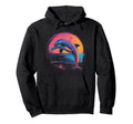 Dolphin Vaporwave Synthwave 80S 90S Hoodie - Novelty Apparel for Adults - T-Shirt, Sweatshirt, Hoodie