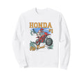 Honda Off Road Motorcycle Racing Sweatshirt - Custom Art Print Men Women - T-Shirt, Sweatshirt, Hoodie