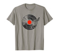 Minimalist Vinyl Record Sketch Vibe T-Shirt - Minimalist Print Unisex - T-Shirt, Sweatshirt, Hoodie