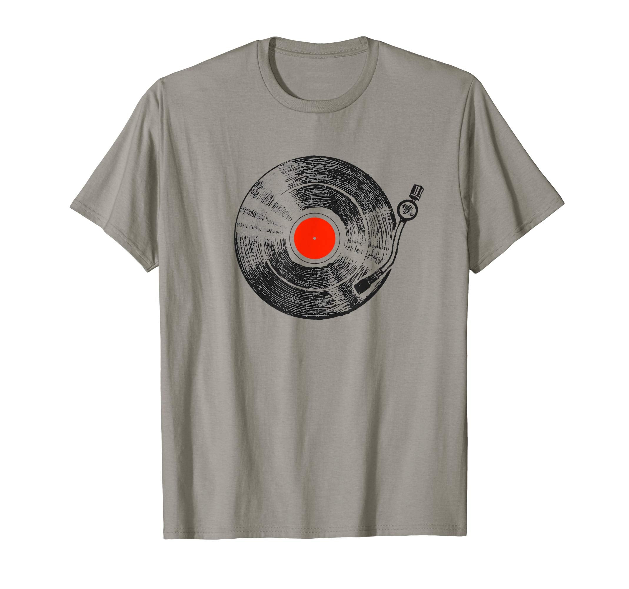 Minimalist Vinyl Record Sketch Vibe T-Shirt - Minimalist Print Unisex - T-Shirt, Sweatshirt, Hoodie