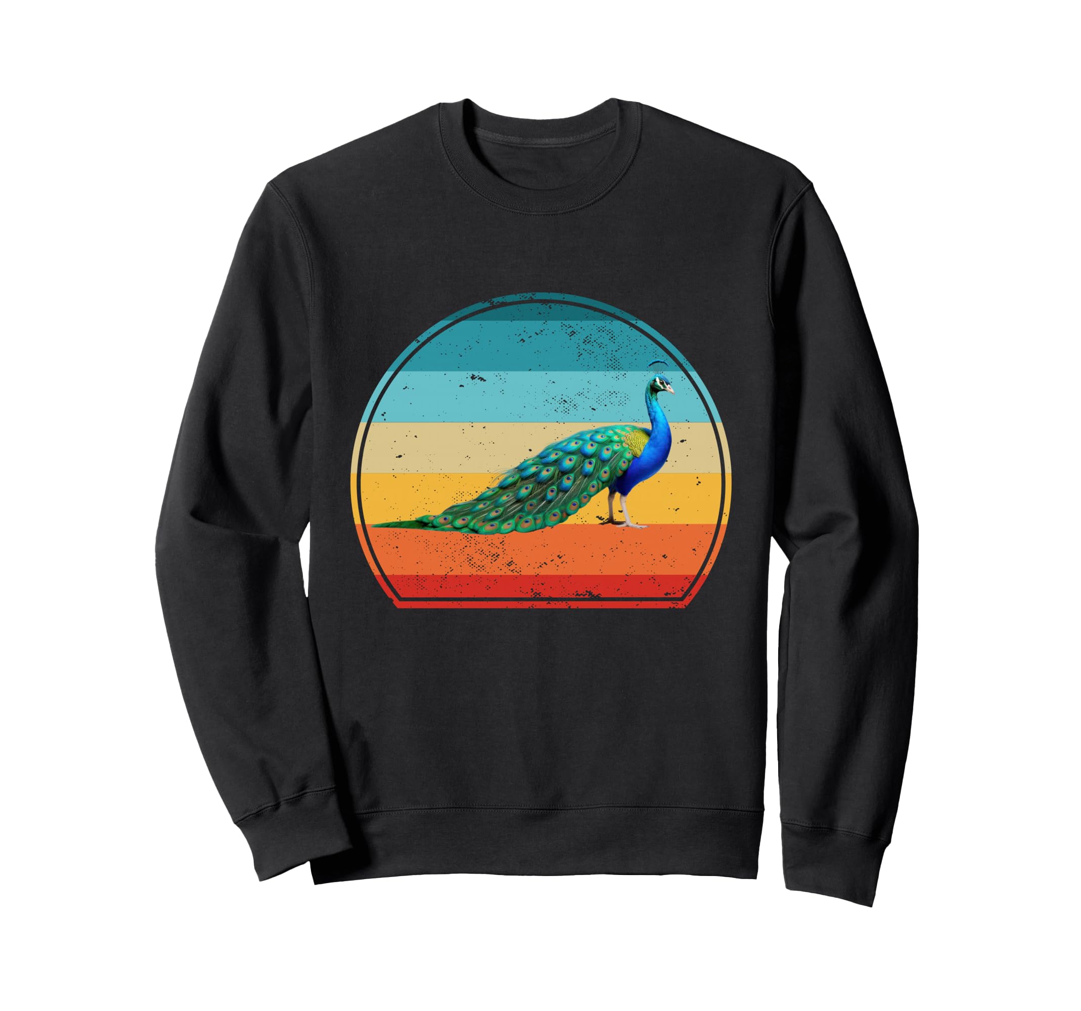 Funny Peacock Outfit 70S 80S Sweatshirt - Unique Graphic for Adults - T-Shirt, Sweatshirt, Hoodie