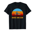 Sunset Calf Roping T-Shirt - Custom Art Print for Adults - T-Shirt, Sweatshirt, Hoodie