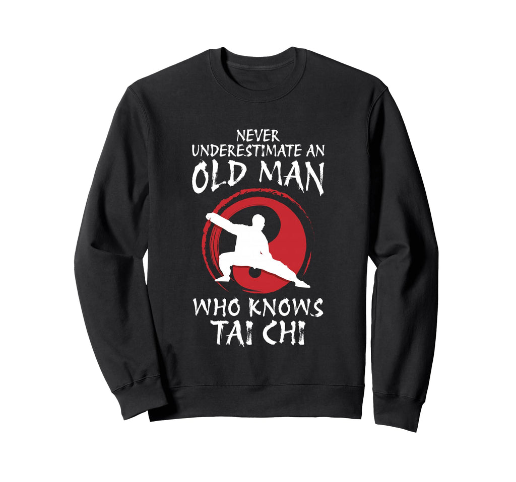 Tai Chi Meditation Martial Arts Zen Sweatshirt - Graphic Print for Adults - T-Shirt, Sweatshirt, Hoodie