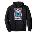 Funny Antisocial Butterfly Introvert Hoodie - Streetwear Style Men Women - T-Shirt, Sweatshirt, Hoodie
