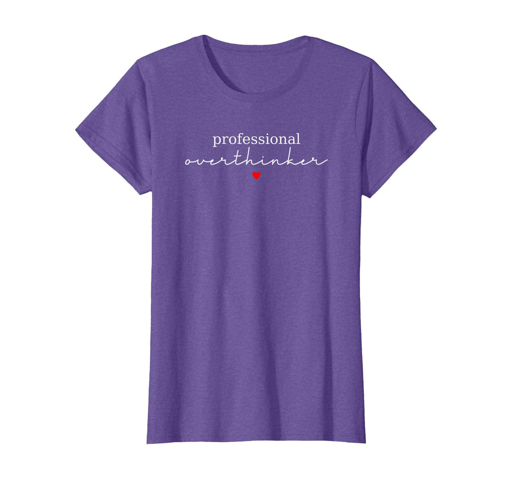 Professional Overthinker Funny T-Shirt - Novelty Apparel for Adults - T-Shirt, Sweatshirt, Hoodie