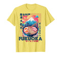 Fukuoka City 80S Synthwave Ramen T-Shirt - Casual Everyday Wear Unisex - T-Shirt, Sweatshirt, Hoodie