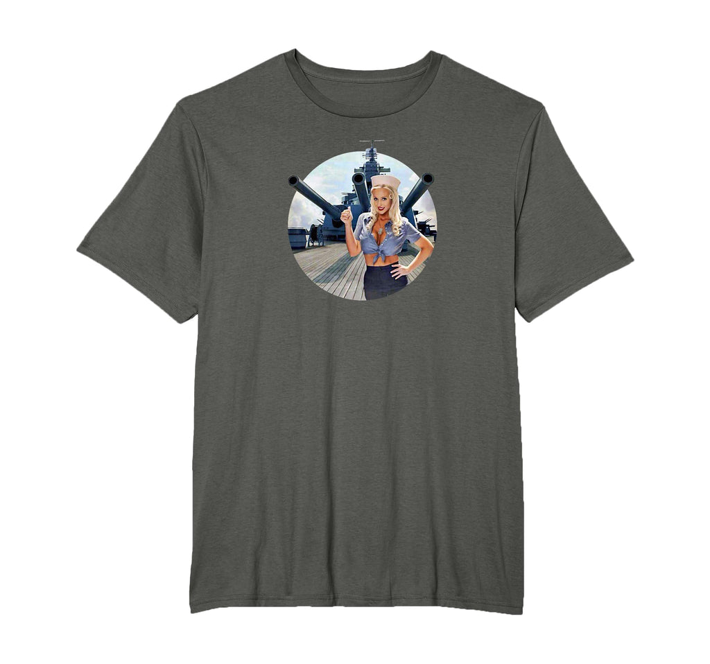 Pin Up Navy Wwii T-Shirt - Casual Everyday Wear Unisex - T-Shirt, Sweatshirt, Hoodie