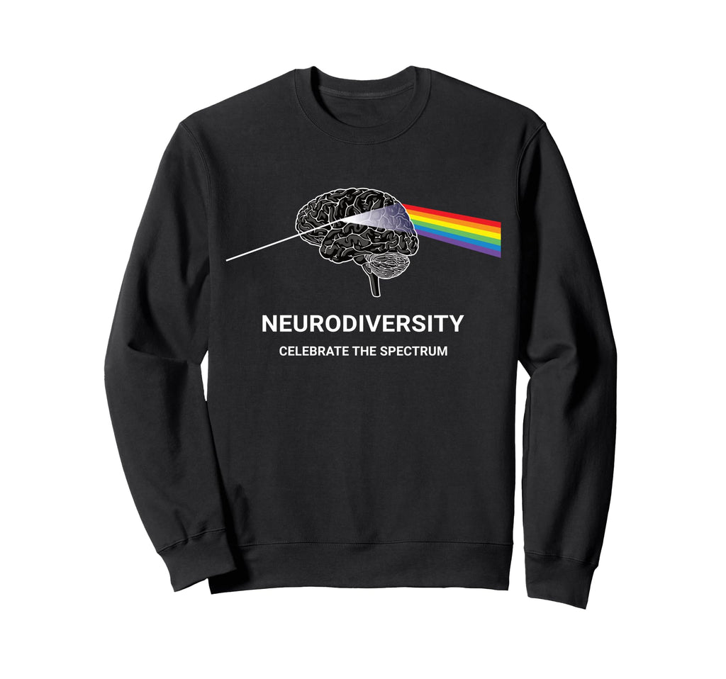 Neurodiversity Autism Spectrum Asd Sweatshirt - Graphic Print Men Women - T-Shirt, Sweatshirt, Hoodie