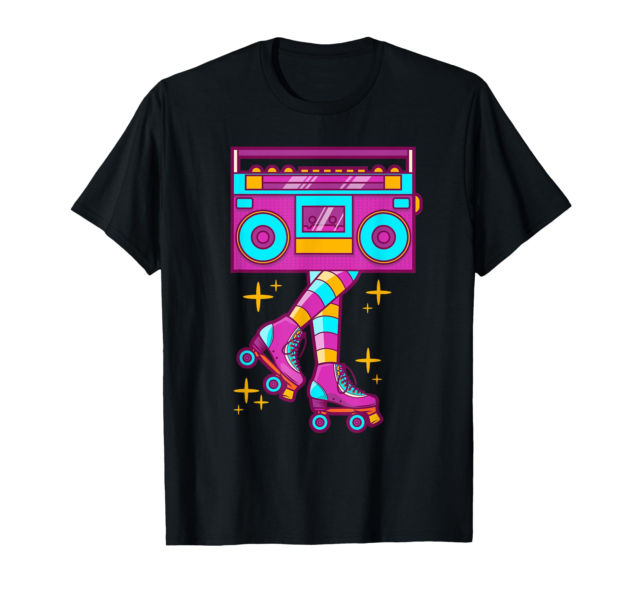 Rollerskates Funny 80S Roller T-Shirt - Casual Everyday Wear Men Women - T-Shirt, Sweatshirt, Hoodie