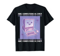 Are Computers Alive Vaporwave Synthwave T-Shirt - Aesthetic Graphic Unisex - T-Shirt, Sweatshirt, Hoodie