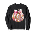 Coquette Disco Ball Pumpkin Fall Sweatshirt - Trendy Graphic Men Women - T-Shirt, Sweatshirt, Hoodie