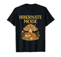 Hibernate Mode Fox Self Care Winter T-Shirt - Custom Art Print for Adults - T-Shirt, Sweatshirt, Hoodie
