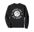 Spread Love All Stars Distressed Sweatshirt - Novelty Apparel Unisex - T-Shirt, Sweatshirt, Hoodie