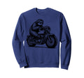 Sloth Riding Motorcycle Sweatshirt - Trendy Graphic Men Women - T-Shirt, Sweatshirt, Hoodie