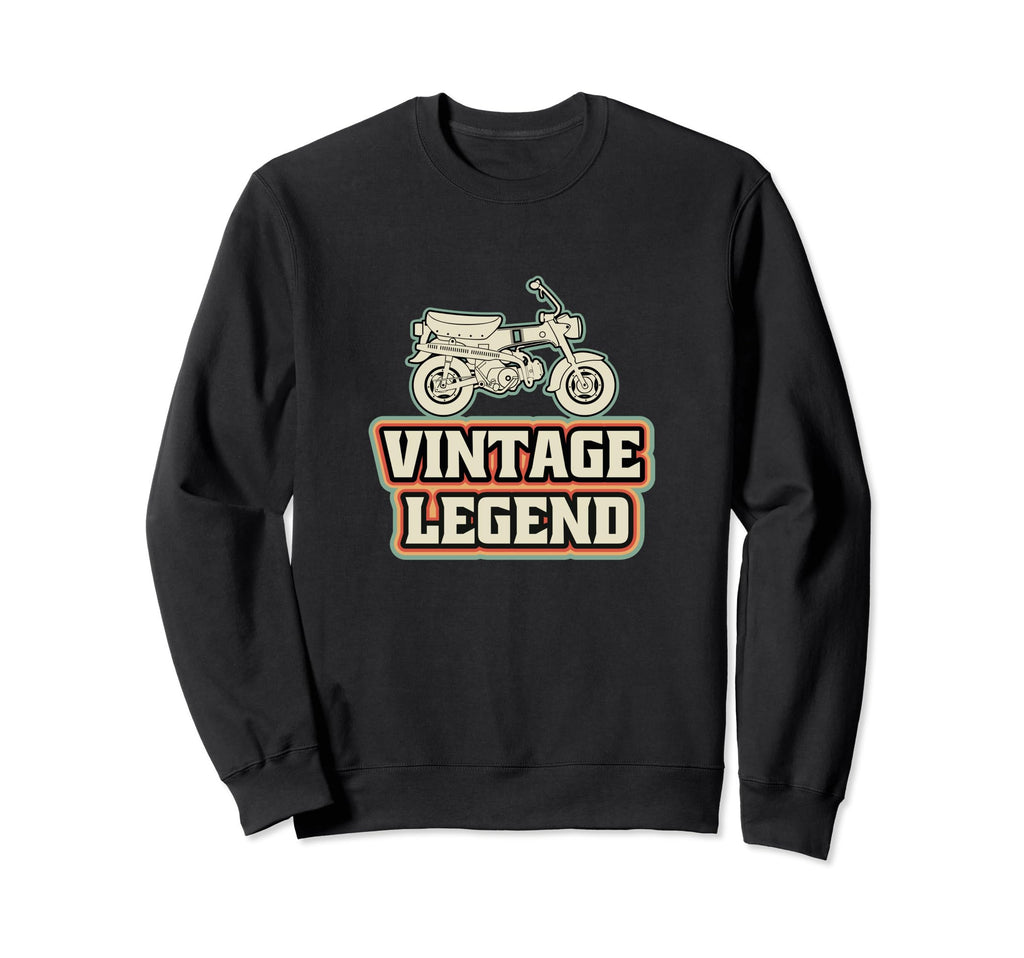 Dax Legend Japan Moped Motorcycle Sweatshirt - Custom Art Print Men Women - T-Shirt, Sweatshirt, Hoodie