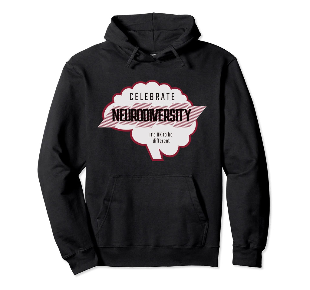 Celebrate Neurodiversity Autism Adhd Asd Hoodie - Unique Graphic Men Women - T-Shirt, Sweatshirt, Hoodie