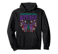 Butterfly Antisocial Entomologist Hoodie - Fun Novelty Design Unisex - T-Shirt, Sweatshirt, Hoodie