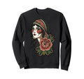 Gypsy Tattoo Traditional Fortune Sweatshirt - Fun Novelty Design Men Women - T-Shirt, Sweatshirt, Hoodie