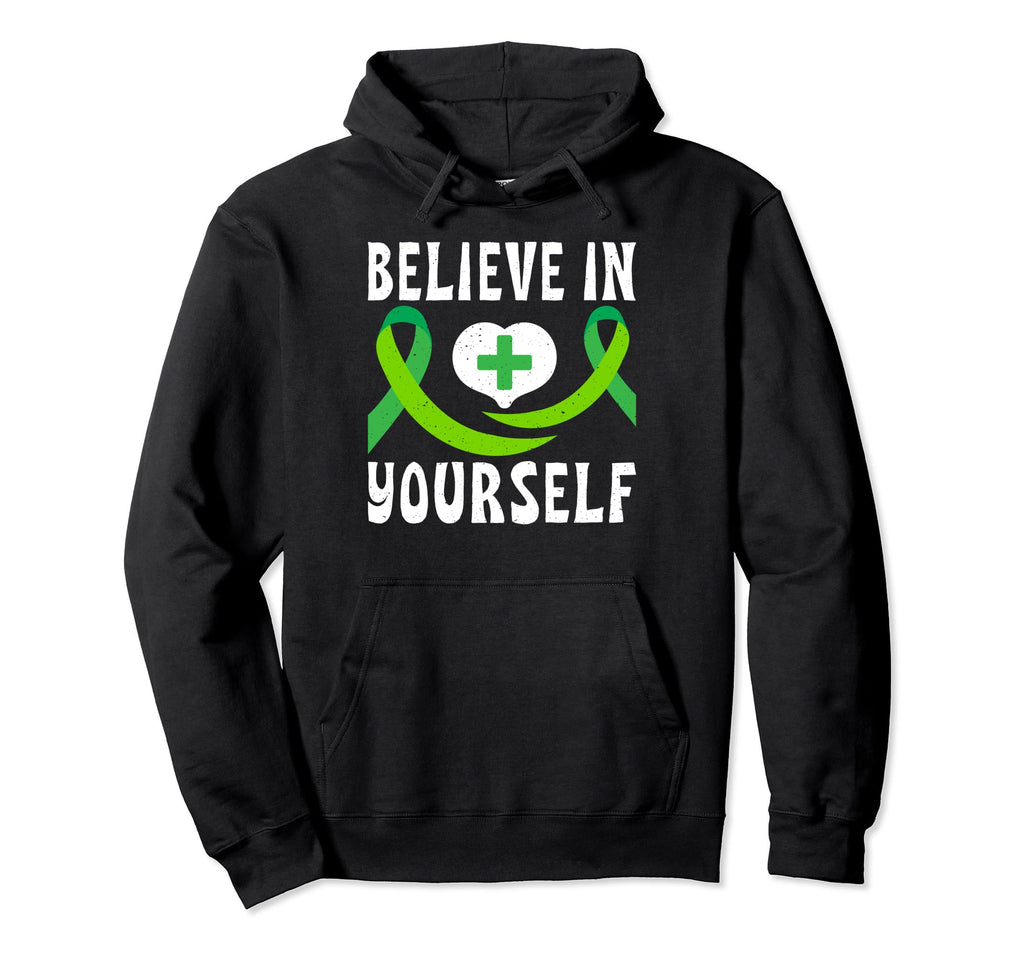 Believe Yourself Mental Health Hoodie - Minimalist Print for Adults - T-Shirt, Sweatshirt, Hoodie