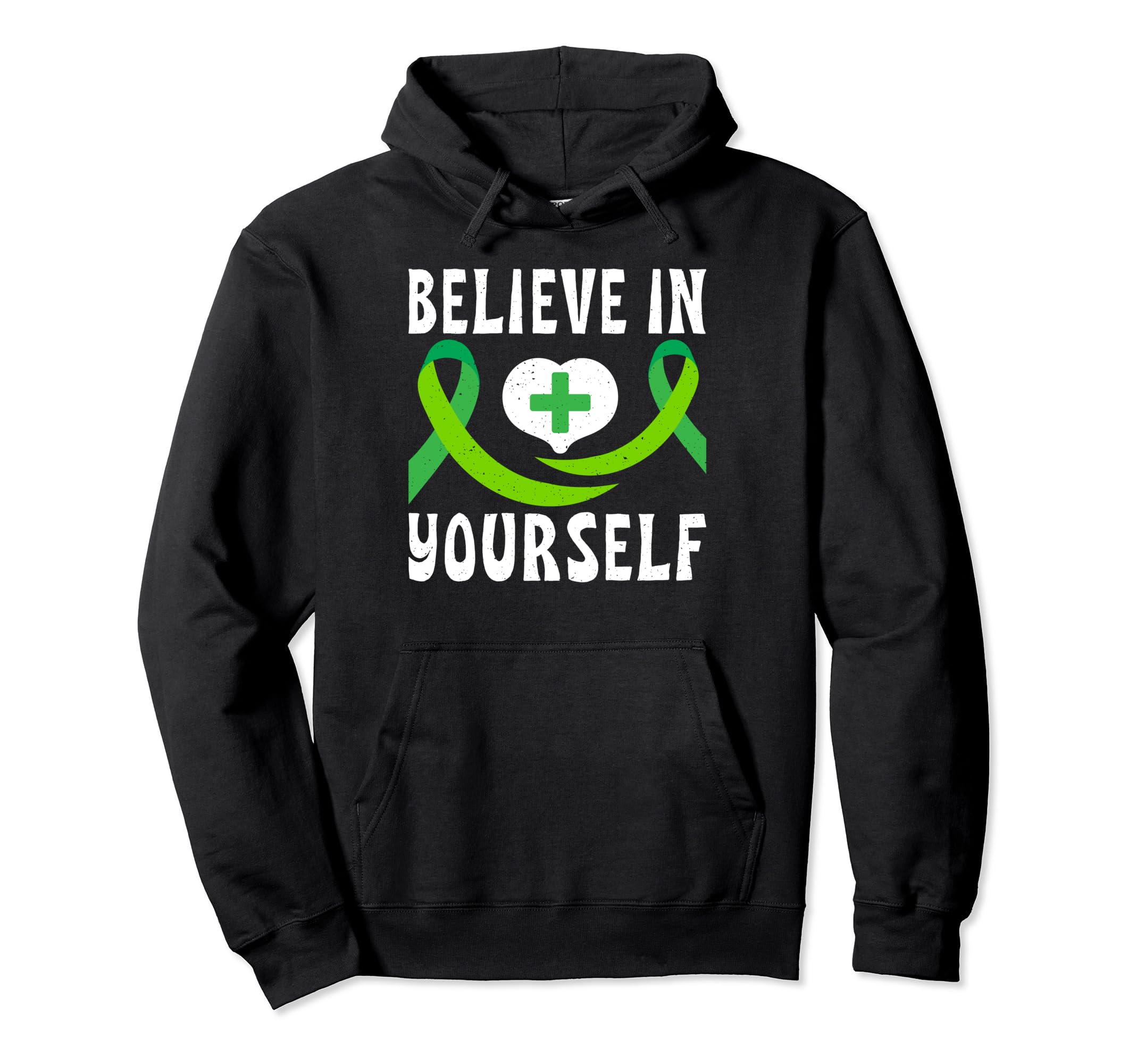Believe Yourself Mental Health Hoodie - Minimalist Print for Adults - T-Shirt, Sweatshirt, Hoodie