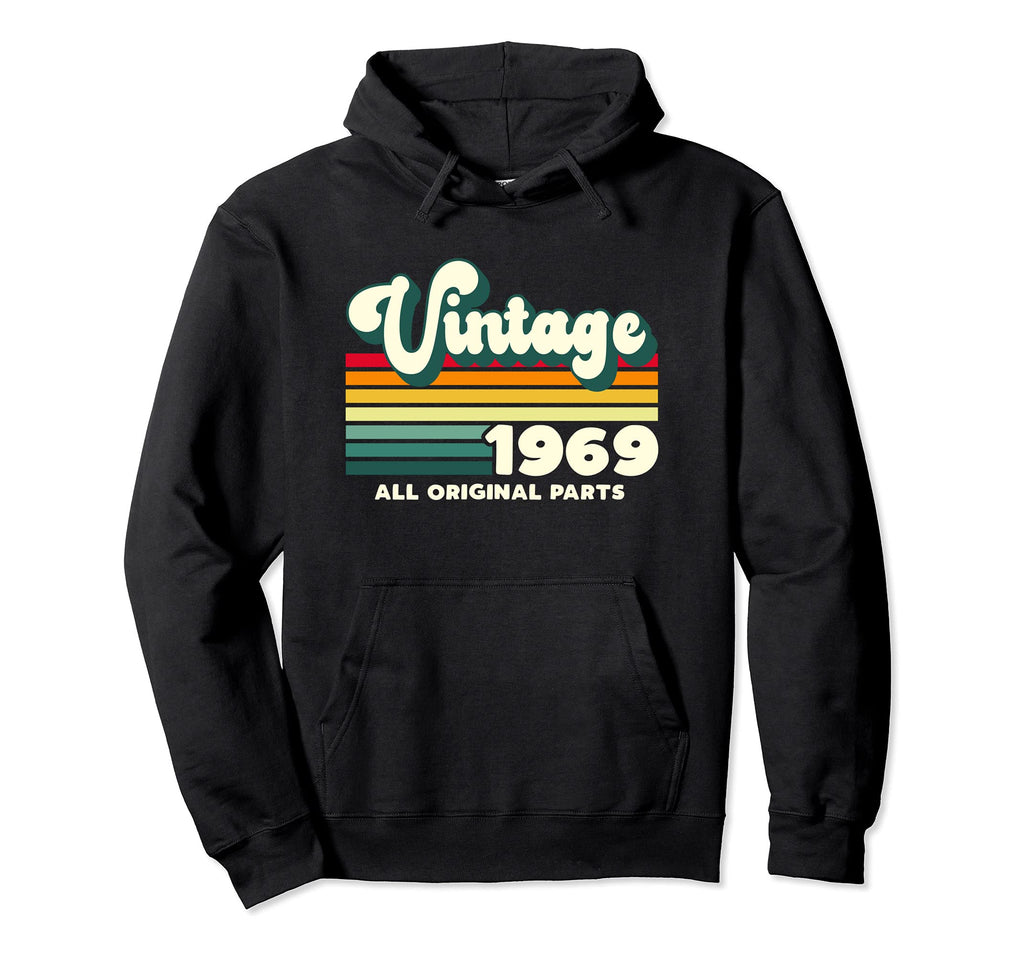 1969 All Original Parts Colorful Hoodie - Custom Art Print Men Women - T-Shirt, Sweatshirt, Hoodie