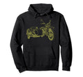 Sidecar Motorcycle 3 Wheel Motorbike Hoodie - Streetwear Style for Adults - T-Shirt, Sweatshirt, Hoodie