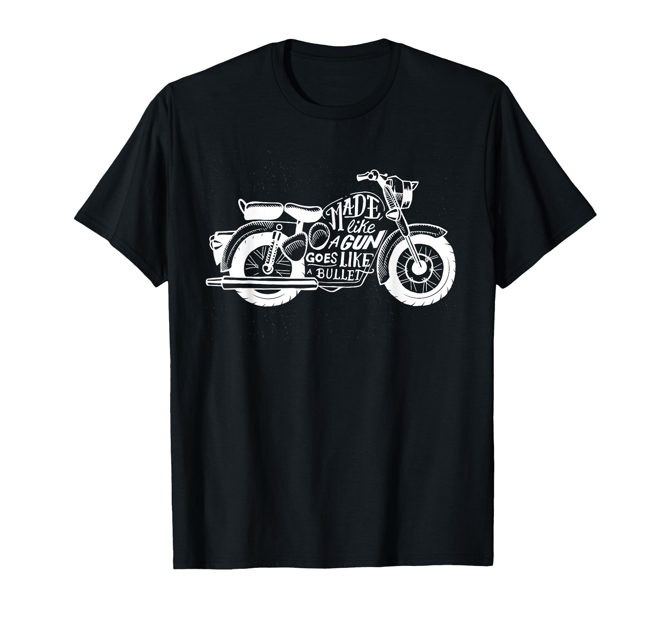 Motorcycle Biker Rocker Fun T-Shirt - Graphic Print Unisex - T-Shirt, Sweatshirt, Hoodie