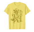 Raccoon Cowboy Western Outlaw T-Shirt - Graphic Print Men Women - T-Shirt, Sweatshirt, Hoodie