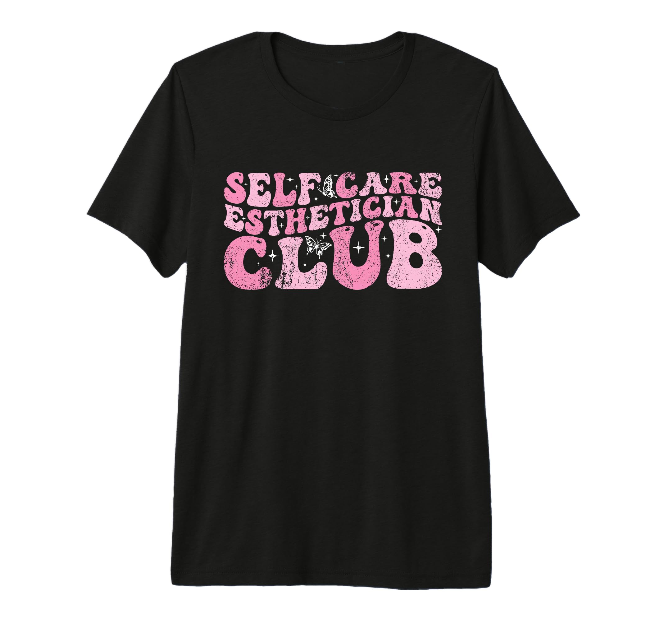 Self Care Esthetician Club Tri Blend T-Shirt - Minimalist Print Men Women - T-Shirt, Sweatshirt, Hoodie