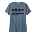 Self Care Definition Self Love Tri Blend T-Shirt - Novelty Apparel Unisex - T-Shirt, Sweatshirt, Hoodie