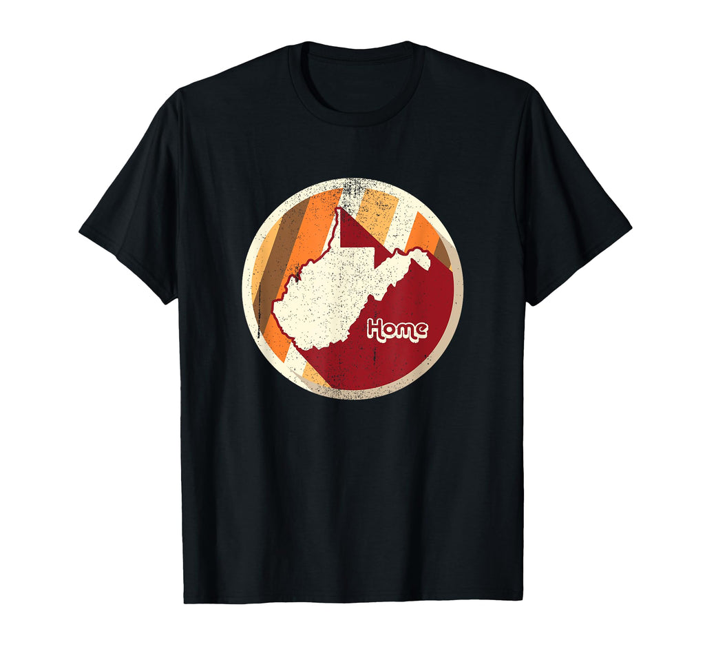 West Virginia Wv Home State Red T-Shirt - Fun Novelty Design Men Women - T-Shirt, Sweatshirt, Hoodie