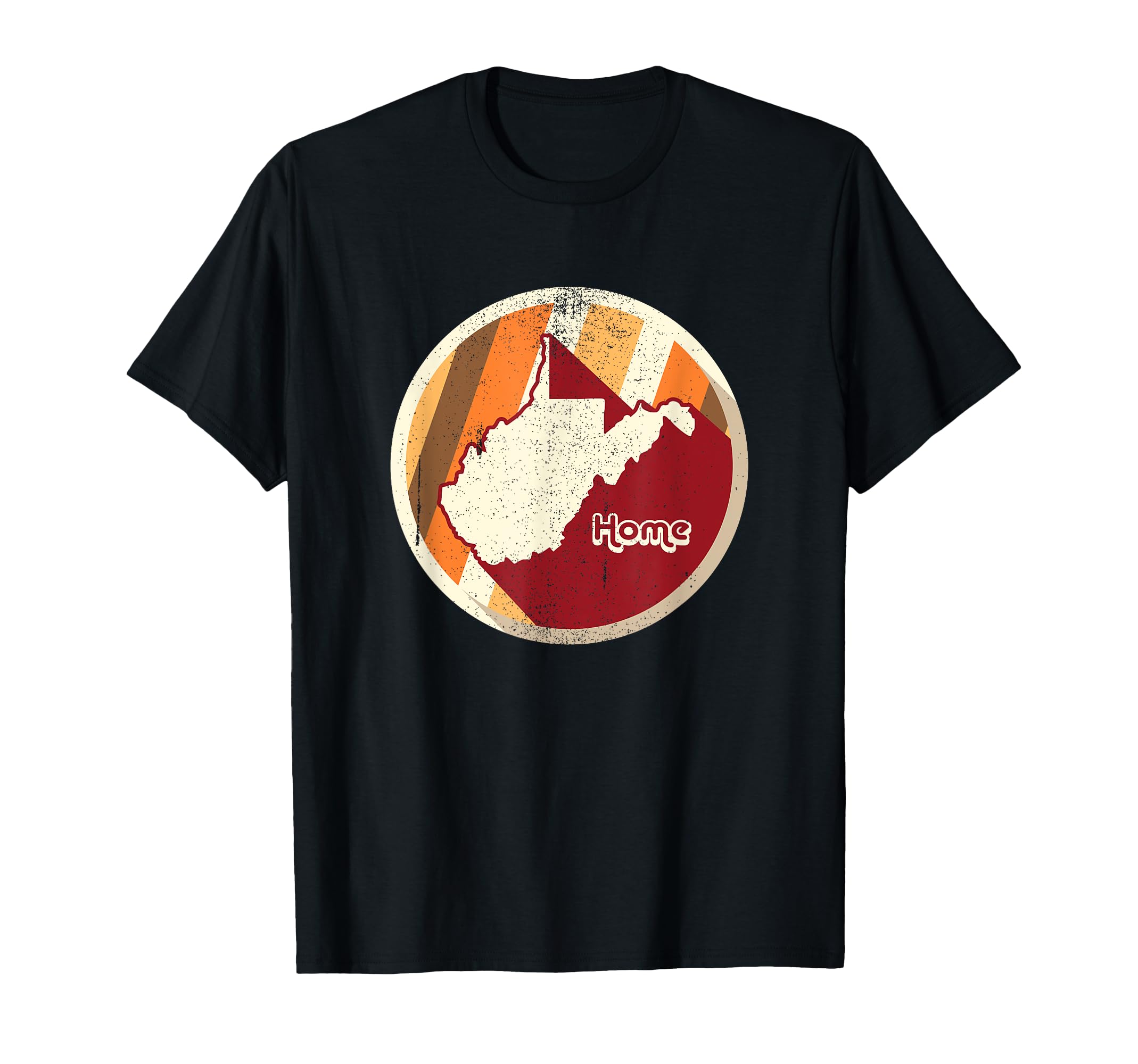 West Virginia Wv Home State Red T-Shirt - Fun Novelty Design Men Women - T-Shirt, Sweatshirt, Hoodie
