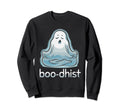 Ghost Monster Meditation Sweatshirt - Trendy Graphic for Adults - T-Shirt, Sweatshirt, Hoodie
