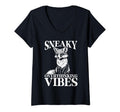 Womens Sneaky Fox Overthinkers And T-Shirt - Minimalist Print for Adults - T-Shirt, Sweatshirt, Hoodie