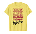 Houston Rodeo Bronc Horse Riding Cowboy T-Shirt - Trendy Graphic Unisex - T-Shirt, Sweatshirt, Hoodie