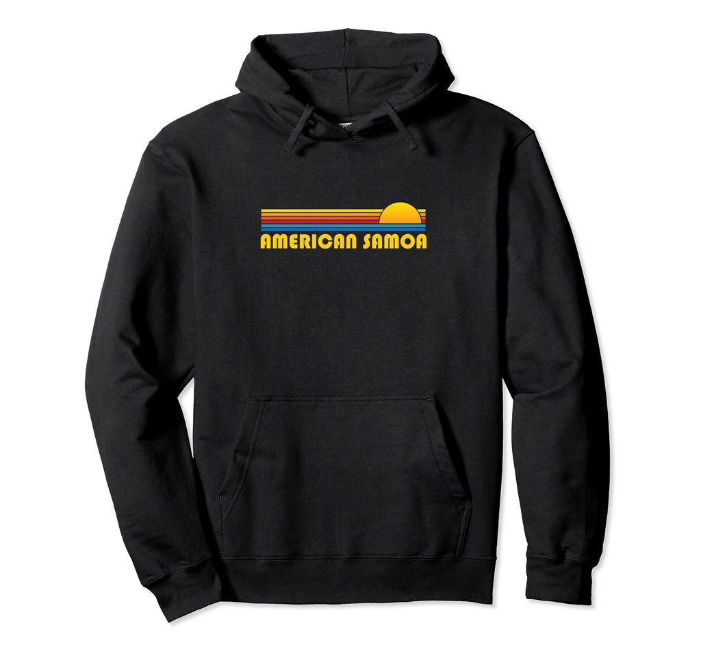 American Samoa Souvenir Sunset Hoodie - Streetwear Style Men Women - T-Shirt, Sweatshirt, Hoodie