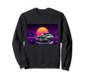 Retrowave Synthwave Aesthetic Sweatshirt - Novelty Apparel for Adults - T-Shirt, Sweatshirt, Hoodie
