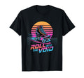 Synthwave Roller Skating Wheels T-Shirt - Trendy Graphic for Adults - T-Shirt, Sweatshirt, Hoodie