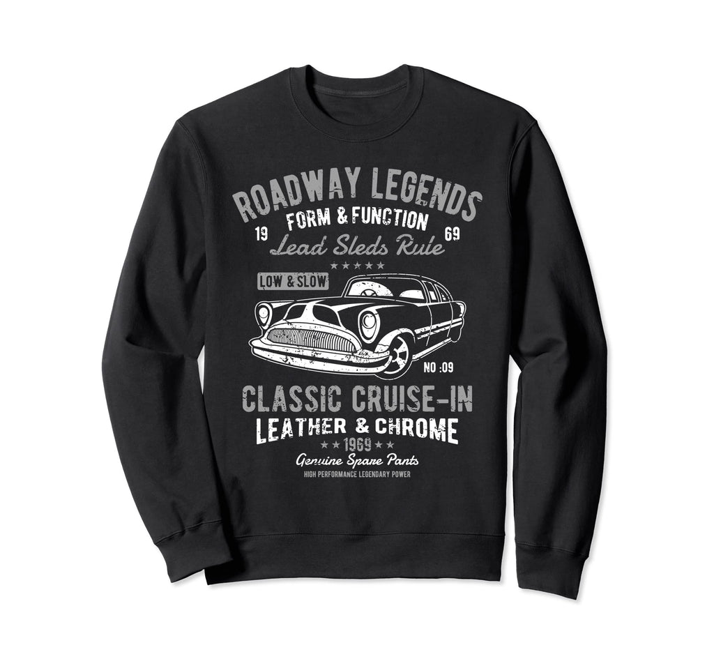Automotive Nostalgia Car Cruise Sweatshirt - Novelty Apparel Men Women - T-Shirt, Sweatshirt, Hoodie
